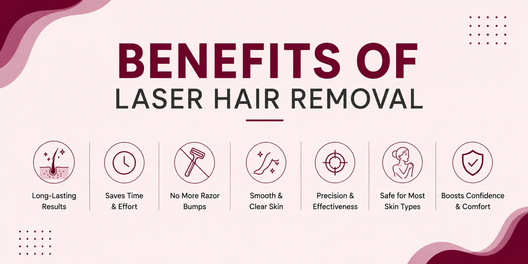 Benefits of laser hair removal smooth skin and confident you