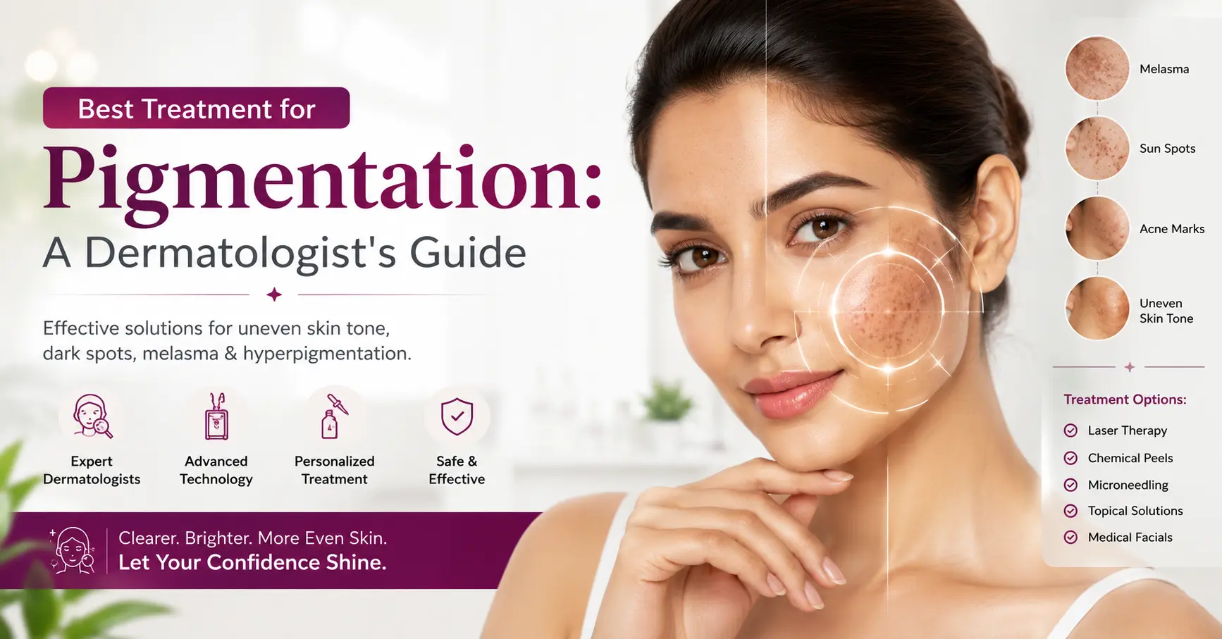 Best Treatment for Pigmentation A Dermatologist's Guide