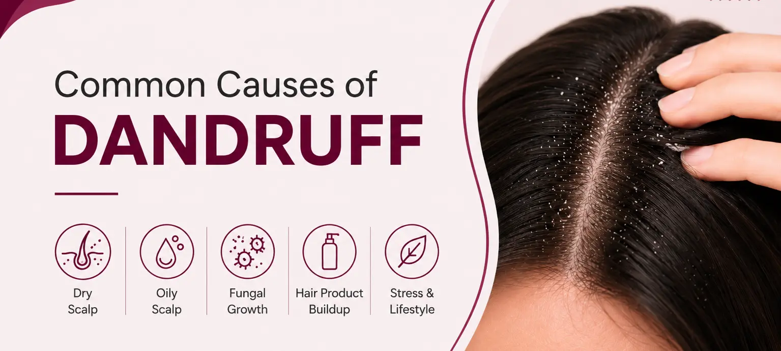 dandruff treatment for itchy scalp and flake removal with healthy hair growth