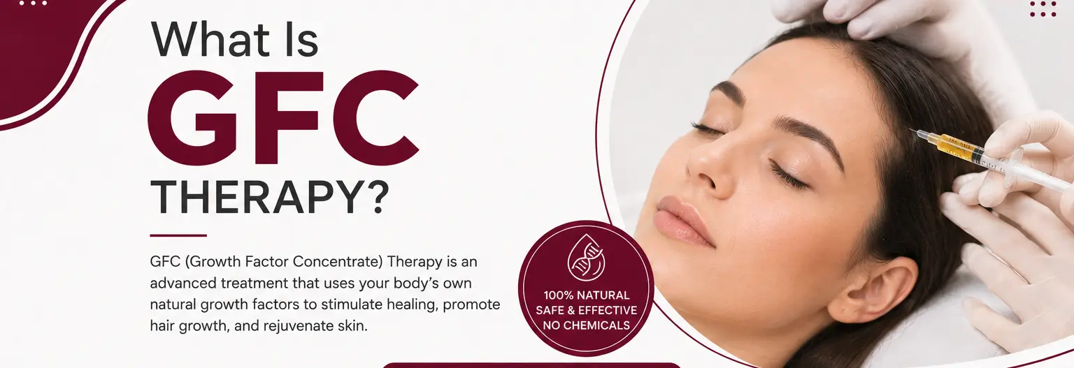 GFC therapy for hair loss treatment