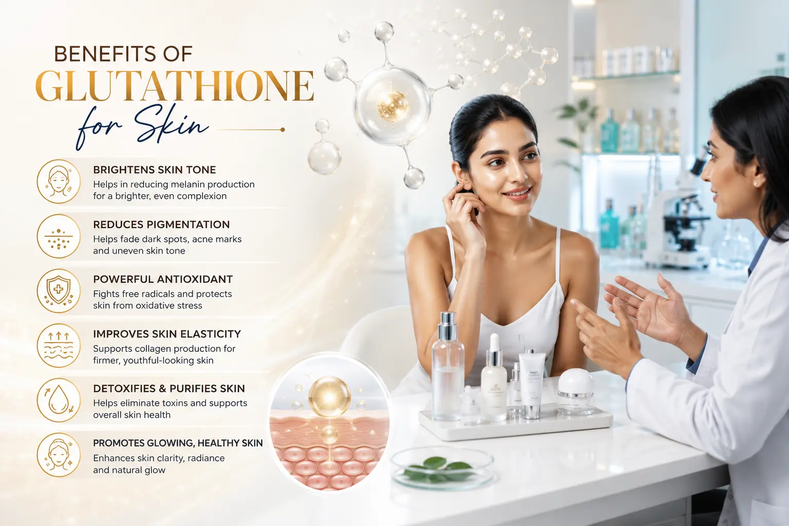 Glutathione for Skin