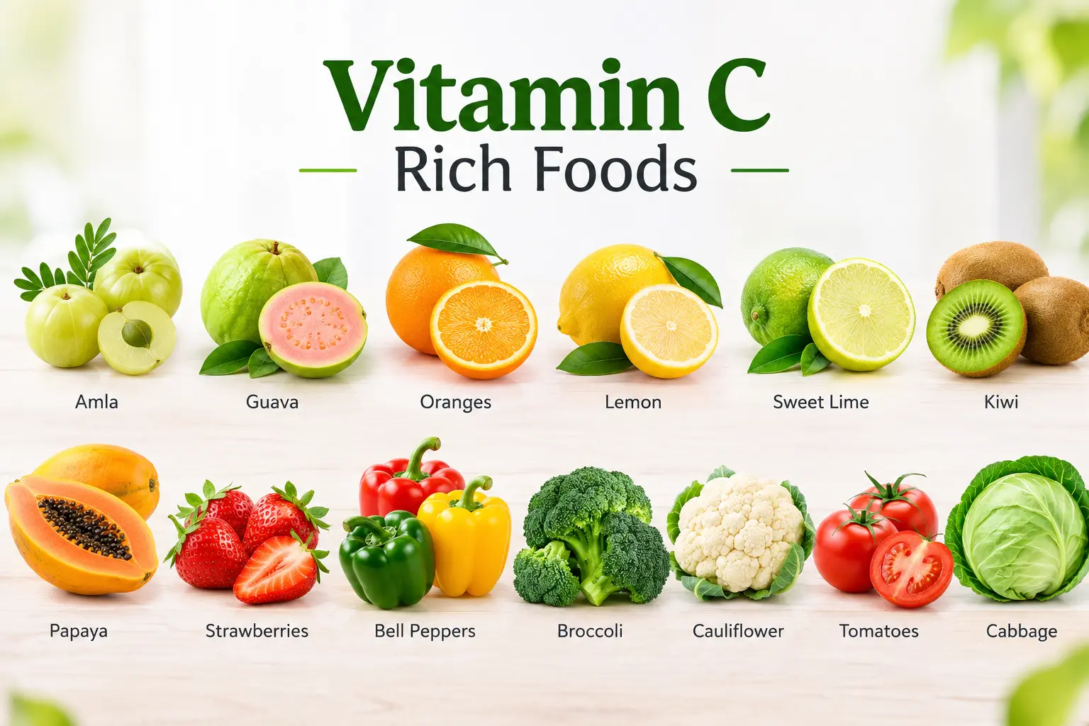 Vitamin C Rich Foods
