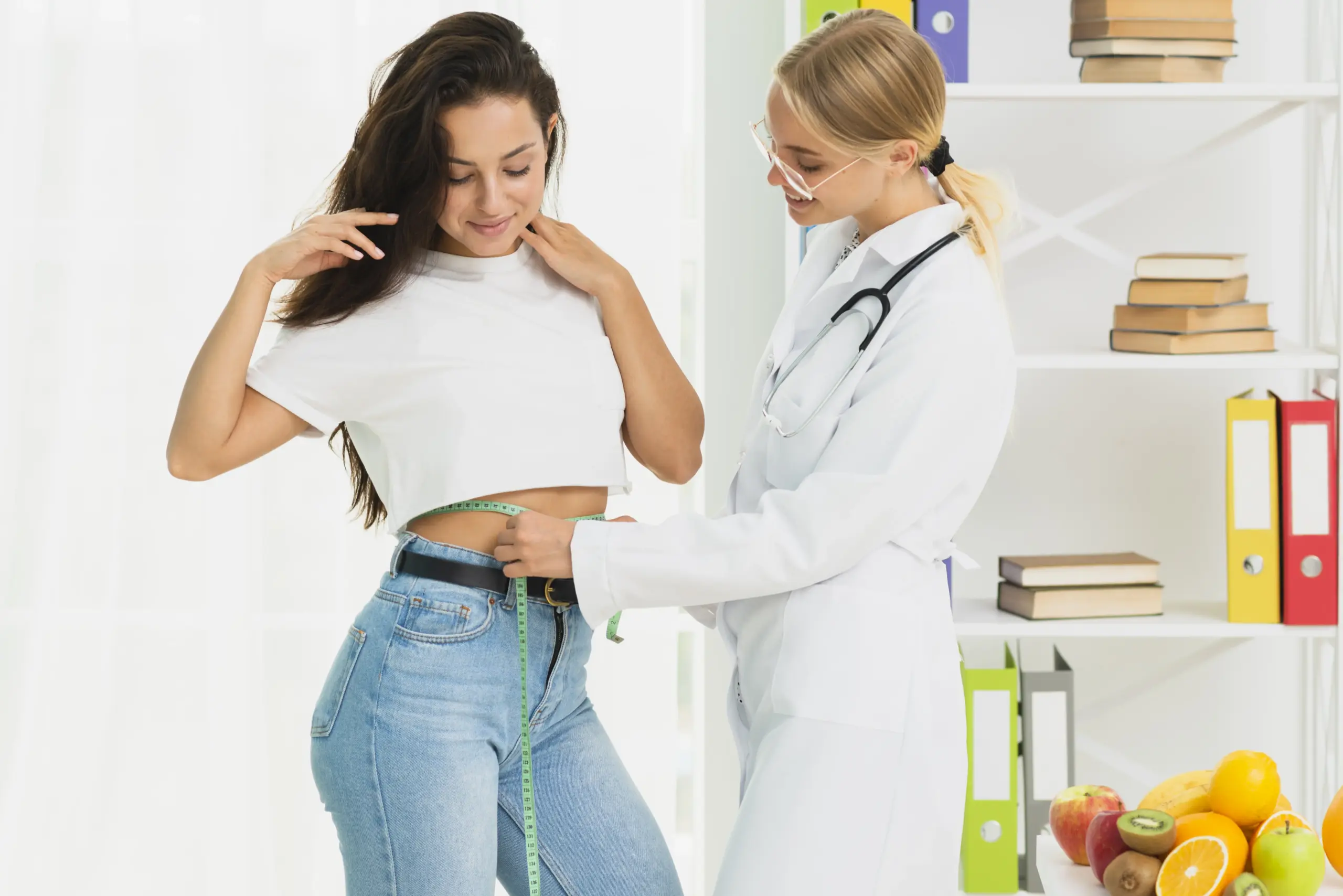 Weight loss inch reduction therapy for stubborn fat removal and shaping body