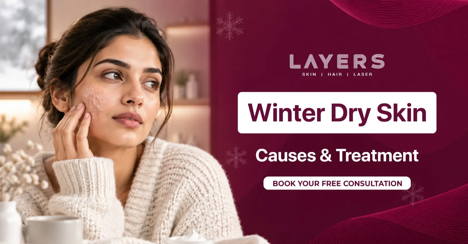 Winter Dry Skin Causes & Treatment